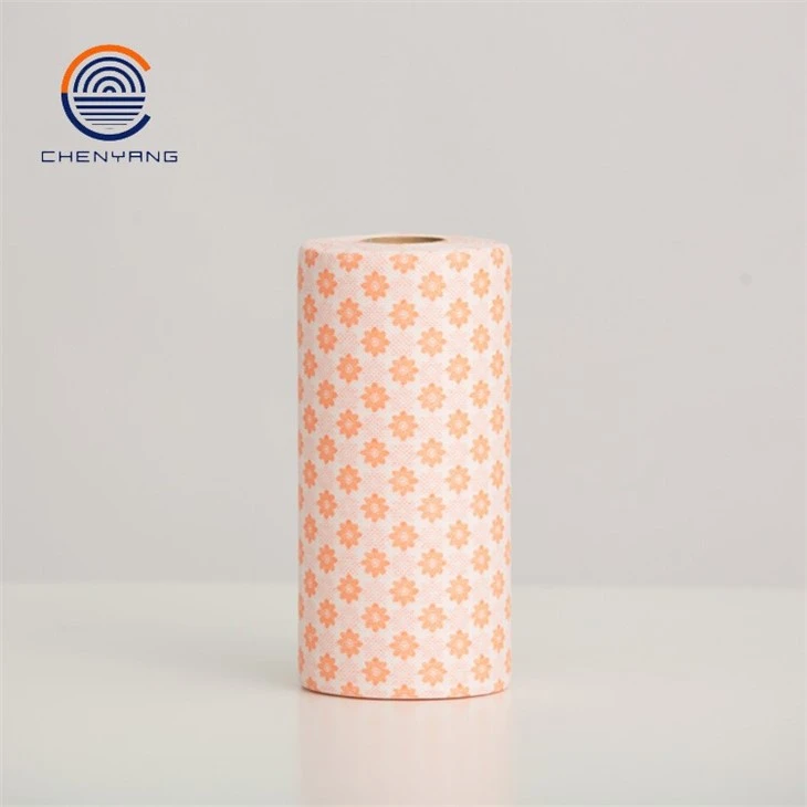 60PCS Non Woven Printed Cleaning Rolls