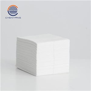 Vải làm sạch bột gỗ trắng Non Woevn